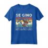 Se Gino non può aggiustarlo nessuno può farlo Maglietta - Idea Regalo Nonno Divertente per Festa del Papà o Compleanno