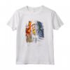 HapTiger X Fire and Ice Maglietta - Officially Licensed T-shirt with Raiden, Scorpion, Liu Kang, and Sub-Zero - Finish Him!
