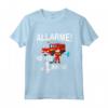 Bambino Pompiere Vigile del Fuoco - Allarme! Io Ho 4 Anni Compleanno Maglietta per Bambini Asilo - Idea Regalo Nipotino