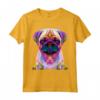 Carlino Pop Art Ritratto Colorato - Maglietta per Amanti dei Cani - Regalo per Proprietari di Cani e Allevatori
