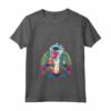 HapTiger Lion King Rafiki Meditation Maglietta con Collo a V - Maglietta Ufficiale Il Re Leone - Ideale per gli Amanti della Meditazione