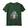 HapTiger Lion King Rafiki Meditation Maglietta con Collo a V - Maglietta Ufficiale Il Re Leone - Ideale per gli Amanti della Meditazione