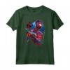 HapTiger Spider-Man: Miles Morales Game Digital Neon Maglietta - Official Gamerverse T-Shirts for Boys, Girls, Men, and Women