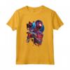 HapTiger Spider-Man: Miles Morales Game Digital Neon Maglietta - Official Gamerverse T-Shirts for Boys, Girls, Men, and Women