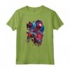 HapTiger Spider-Man: Miles Morales Game Digital Neon Maglietta - Official Gamerverse T-Shirts for Boys, Girls, Men, and Women