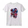 HapTiger Spider-Man: Miles Morales Game Digital Neon Maglietta - Official Gamerverse T-Shirts for Boys, Girls, Men, and Women