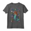 HapTiger The Little Mermaid Ariel Beyond the Surface Maglietta - Official Disney Tee Shirts for Family and Kids