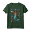 HapTiger The Little Mermaid Ariel Beyond the Surface Maglietta - Official Disney Tee Shirts for Family and Kids