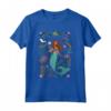 HapTiger The Little Mermaid Ariel Beyond the Surface Maglietta - Official Disney Tee Shirts for Family and Kids