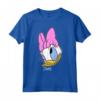 HapTiger Daisy Duck Big Face Signature Maglietta - Official Disney Apparel 19DNMC00001A-001