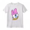 HapTiger Daisy Duck Big Face Signature Maglietta - Official Disney Apparel 19DNMC00001A-001