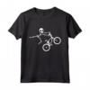 Skeleton BMX T-Shirt per Uomo e Ragazzo - Maglietta Scheletro BMX - Regalo Ideale per Natale o Compleanno