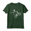 Skeleton BMX T-Shirt per Uomo e Ragazzo - Maglietta Scheletro BMX - Regalo Ideale per Natale o Compleanno