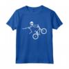 Skeleton BMX T-Shirt per Uomo e Ragazzo - Maglietta Scheletro BMX - Regalo Ideale per Natale o Compleanno