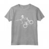 Skeleton BMX T-Shirt per Uomo e Ragazzo - Maglietta Scheletro BMX - Regalo Ideale per Natale o Compleanno