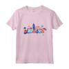 London Fashion Style T Shirt - Colorful London Vibes - Royal London Souvenir Tee - Gift for London Lovers