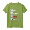 Eat Sleep Yaoi Repeat - Yaoi Anime Boy Love Fujoshi Maglietta - Ideal for Manga and Anime Lovers