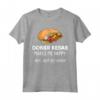 Funny Doner Kebab Lover Gift - Doner Kebabs Make Me Happy Maglietta for Middle Eastern Cuisine Enthusiasts - Ideal for Birthdays or Christmas