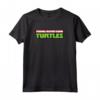 HapTiger TMNT Logo Maglietta - Officially Licensed Nickelodeon Apparel - Retro Ninja Turtles Karate Shirt for Men, Women, Boys, and Girls