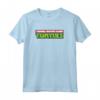 HapTiger TMNT Logo Maglietta - Officially Licensed Nickelodeon Apparel - Retro Ninja Turtles Karate Shirt for Men, Women, Boys, and Girls