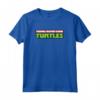 HapTiger TMNT Logo Maglietta - Officially Licensed Nickelodeon Apparel - Retro Ninja Turtles Karate Shirt for Men, Women, Boys, and Girls