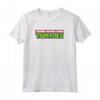 HapTiger TMNT Logo Maglietta - Officially Licensed Nickelodeon Apparel - Retro Ninja Turtles Karate Shirt for Men, Women, Boys, and Girls
