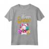 Buona Pasqua per Ragazze e Donne - Maglietta Happy Easter con Coniglietto Pasquale - Abbigliamento Pasquale per Caccia alle Uova