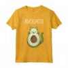 Avogato Divertente Hola Retro Cat Avocado Cinco De Mayo Maglietta - Regalo Unico per Feste come Natale e Compleanni