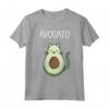 Avogato Divertente Hola Retro Cat Avocado Cinco De Mayo Maglietta - Regalo Unico per Feste come Natale e Compleanni
