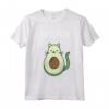 Avogato Divertente Hola Retro Cat Avocado Cinco De Mayo Maglietta - Regalo Unico per Feste come Natale e Compleanni