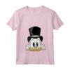 HapTiger DuckTales Scrooge McDuck Big Face Maglietta con Collo a V - Licenza Ufficiale - In Ricchezza e Avventure con lo Zio Paperone