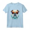 Bulldog Inglese Amante dei Cani Mamma e Papà - Maglietta Moda per Proprietari di Bullo Inglese - Ideale per Amanti dei Cani