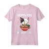 Kawaii Ramen Neko Japanese Noodle Anime Romantic Maglietta - Cute Cats Lover Tee for Otaku - Buy Online