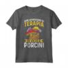 Caccia Ai Funghi Non Ho Bisogno Di Terapia Io Vado A Porcini - Maglietta Divertente per Cercatori di Funghi - Ideale per Cuochi Amanti dei Funghi