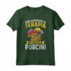 Caccia Ai Funghi Non Ho Bisogno Di Terapia Io Vado A Porcini - Maglietta Divertente per Cercatori di Funghi - Ideale per Cuochi Amanti dei Funghi