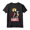 HapTiger Iron Fist Flame Of Fury Living Weapon Maglietta - Official Marvel Apparel 15MARV180WA