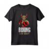 La Boxe è la mia terapia - Boxe Maglietta per Boxer e Kickboxer - Ideale per gli Amanti della Boxe e Kickboxing