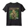 HapTiger Guardians Vol. 2 Baby Groot Shield Maglietta - Officially Licensed Marvel Apparel for Fans of the Galaxy