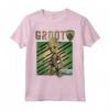 HapTiger Guardians Vol. 2 Baby Groot Shield Maglietta - Officially Licensed Marvel Apparel for Fans of the Galaxy