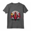 HapTiger Deadpool Mercenary Gym No Pain No Gain Maglietta - Officially Licensed Marvel Apparel for Gym Enthusiasts