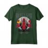 HapTiger Deadpool Mercenary Gym No Pain No Gain Maglietta - Officially Licensed Marvel Apparel for Gym Enthusiasts