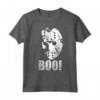 Buu! Maglietta Spooky per Uomini Donne Bambini - Stile Jason per Amanti dei Film dell'Orrore - Ideale per Halloween o Feste a Tema