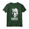 Buu! Maglietta Spooky per Uomini Donne Bambini - Stile Jason per Amanti dei Film dell'Orrore - Ideale per Halloween o Feste a Tema