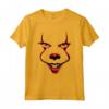 IT Chapter 2 Smile Maglietta - Officially Licensed HapTiger Merchandise - Pennywise T-Shirt for Horror Fans