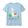 Llama No Problama - Divertente Lama Gift Cactus Design Maglietta - Ideale per gli Amanti degli Animali