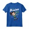 HapTiger Wreck-It Ralph 2 Vanellope I'm A Princess Too Maglietta - Officially Licensed Disney Apparel