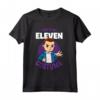 HapTiger Halloween This Is My Eleven Costume Maglietta - Official Stranger Things Apparel - Spooky and Festive Halloween Tee