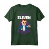 HapTiger Halloween This Is My Eleven Costume Maglietta - Official Stranger Things Apparel - Spooky and Festive Halloween Tee