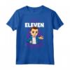 HapTiger Halloween This Is My Eleven Costume Maglietta - Official Stranger Things Apparel - Spooky and Festive Halloween Tee