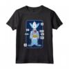 HapTiger Krusty the Clown X-Ray Maglietta - Official Merchandise for Men, Women, Boys, Girls - Funny Simpsons T-Shirts